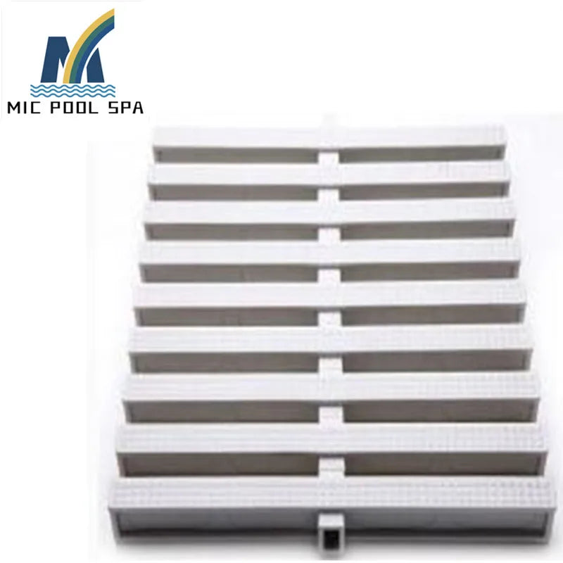 High Class With Size Plastic Pvc Swimming Pool anti slip Overflow drain Grating