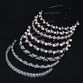 Party Sparkle Hairband Zircon Pearl Fashion Girls Headpieces YiWu Hair Accessories Wholesale Mesh Bridal Headwear Hair Band