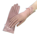 New Style Outdoor Driving Fashion Ladies Anti-sun Summer Women Sunscreen Lace Gloves