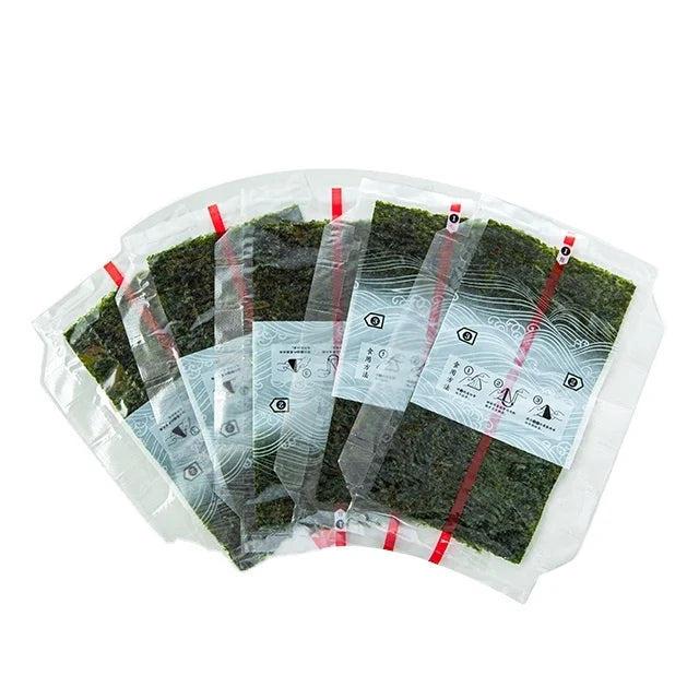 Half- Cut Sushi Nori Onigiri Rice Seaweed Sushi Nori