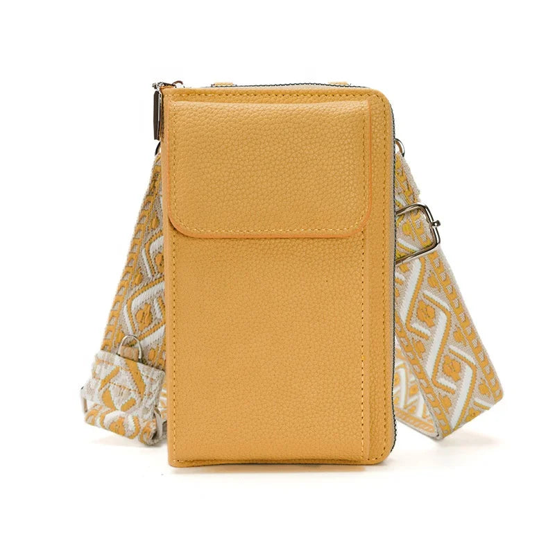 2024 New Crossbody PU Bag Niche Design Women's Single Shoulder Crossbody Cell Phone Bag for Women