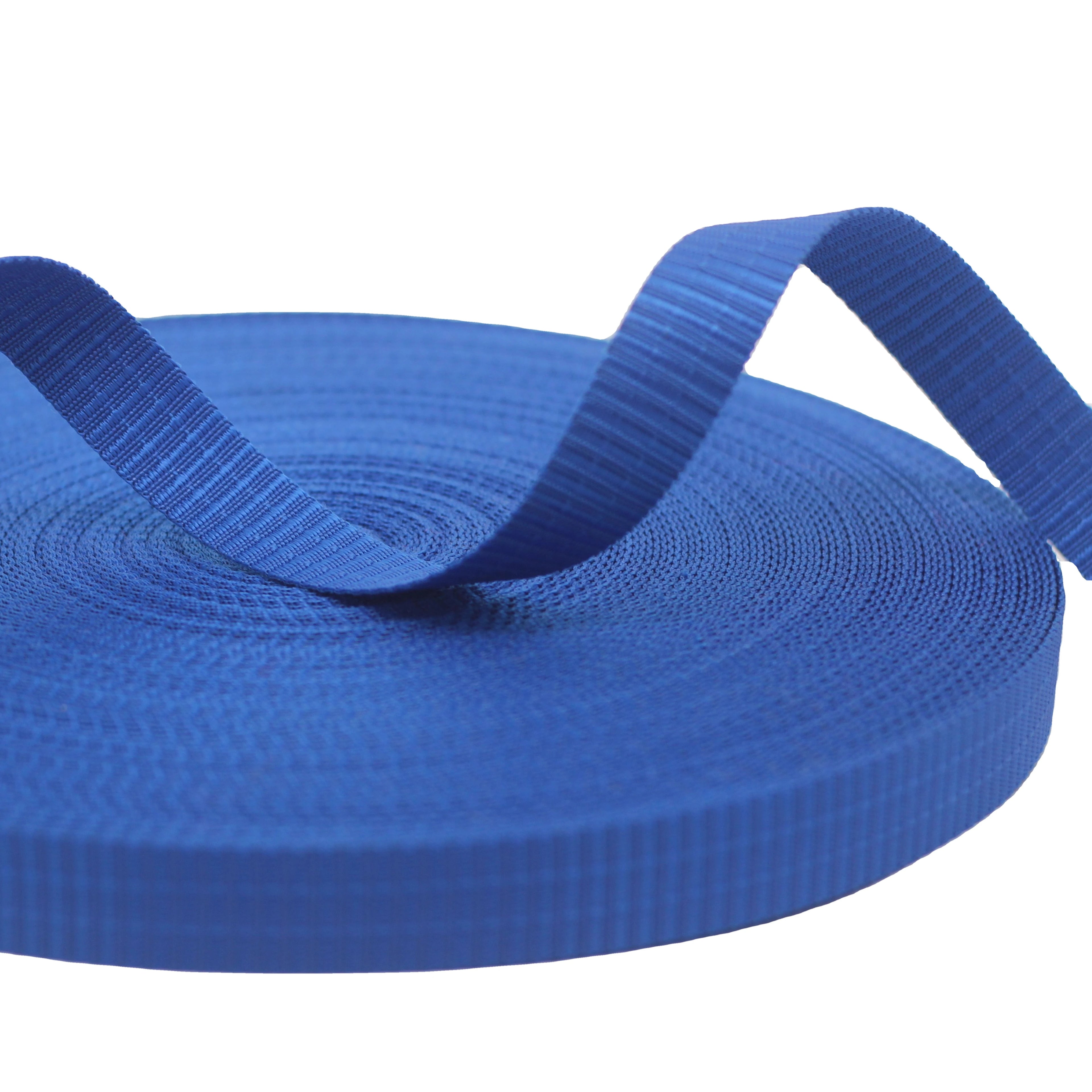 Wholesale 20mm Sustainable Woven Polyester/Nylon Jacquard Webbing Straps for Belt Grain Design High-quality Nass NL Model