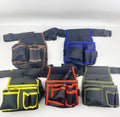 Multifunctional Tool Storage Bag Pouch Belt Electrician Toolkit Drill Waist Bag Wrench Screwdriver Hardware Tool Bags Organizer