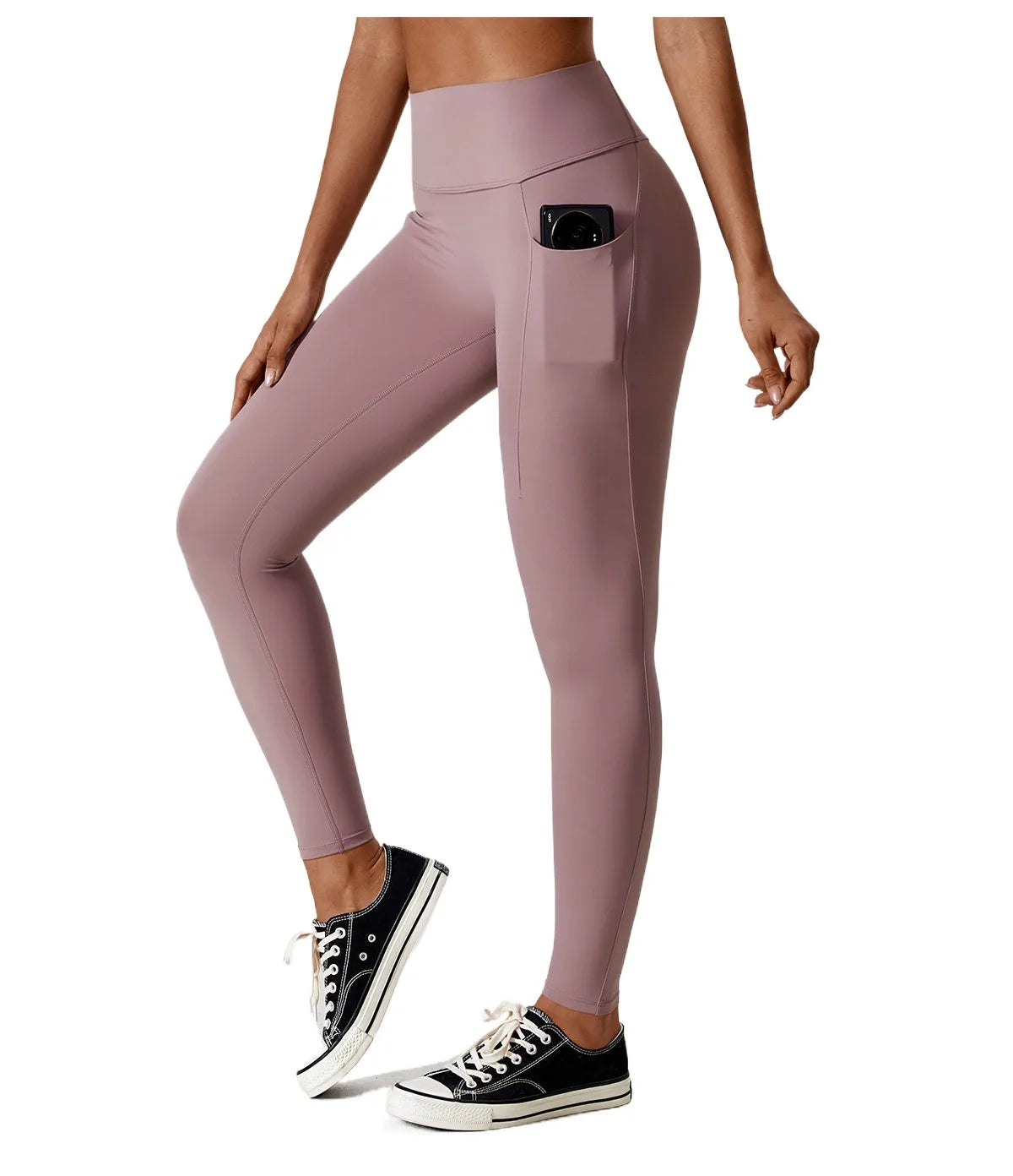 Wholesale High Waist Seamless Tight Yoga Leggings Pants  Running Sports Leggings for Women