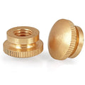 M3 M4 M5 M6 Brass Round Blind End Step Knurled Thumb Nuts Acorn Nuts Domed Cap Nut