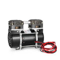 100W Silent Vacuum Suction Pump Oilless Piston Vacuum Pump Mini Small Pump Vacuum for Sealing Package Machine