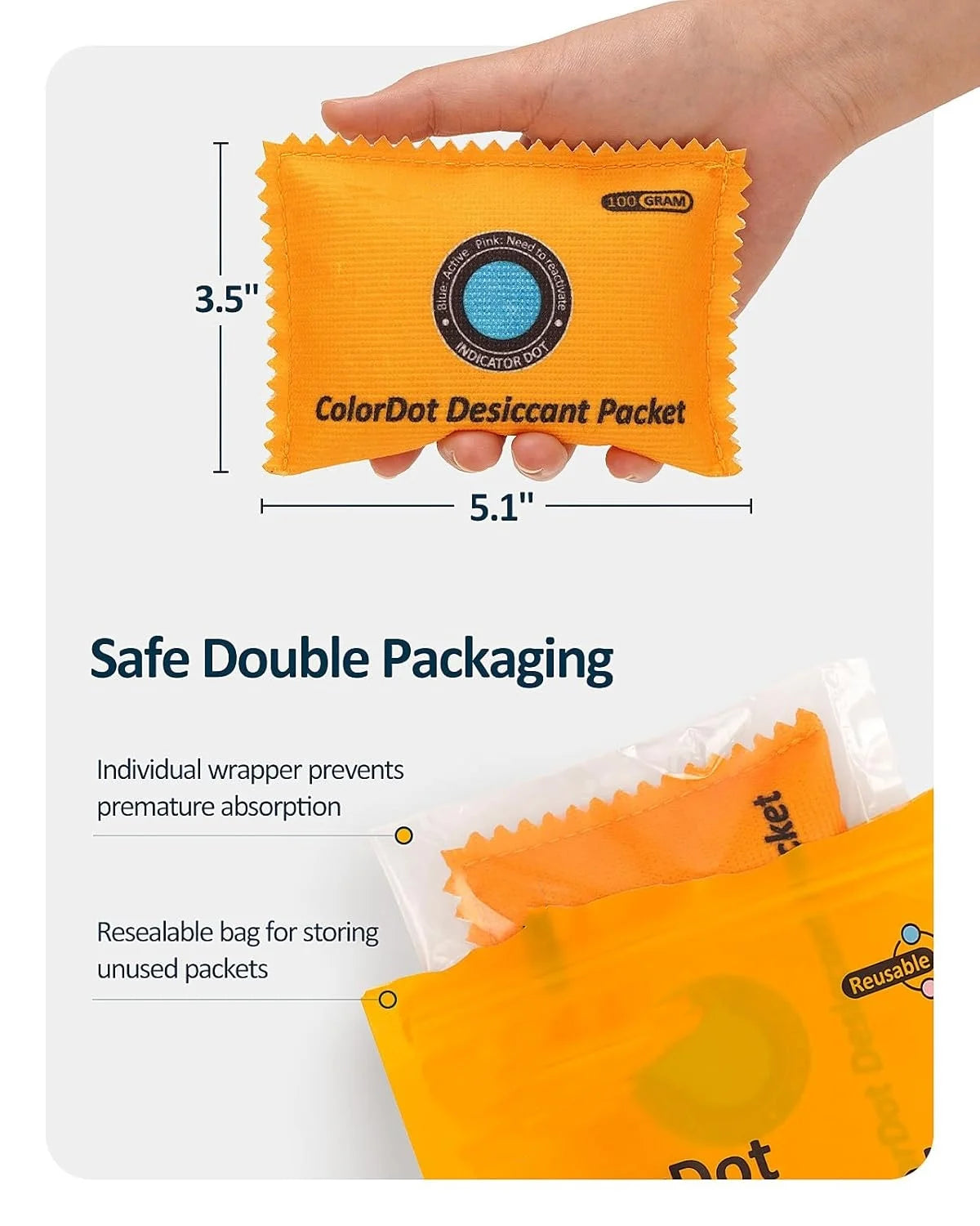 100% Leakproof Reusable ABS Car Dashboard Dehumidifier 1-pack Windshield Car Interior Condensation Remover Absorbs Moisture Damp