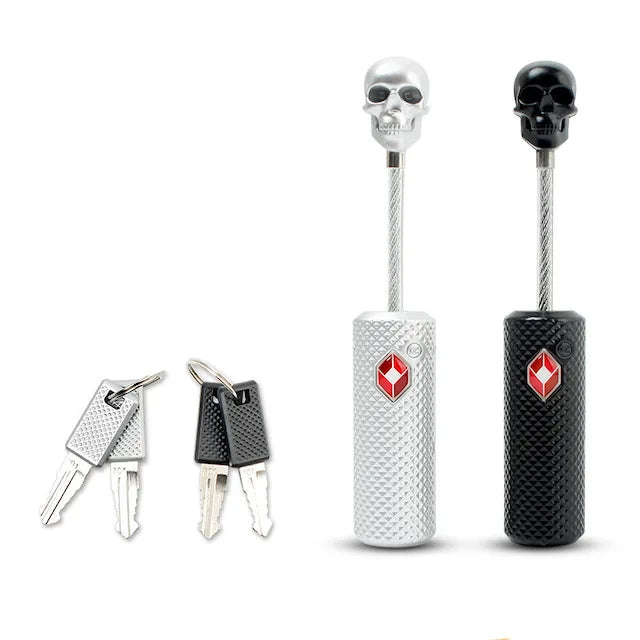 Travel TSA Approved Padlock with Keys for Backpack Tent Lock Suitcase Luggage Combination Cable Lock