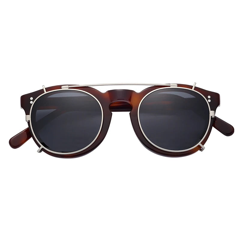 Ultra Light Uv 400 Polarized Sunglasses Frame Custom Logo Fashion Men  Acetate Sunglasses