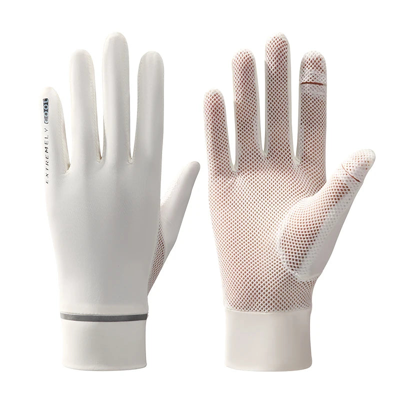Cheap Mesh Bike Cycling Motorcycle Sport Women's Summer Sun protection UV Gloves