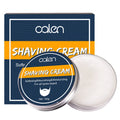 Small MOQ Organic Beard Shaving Gel Cream Private Label Softening Moisturizing Shave Cream for Men