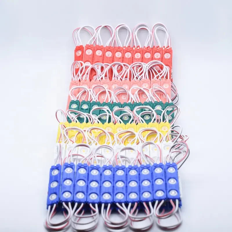 DC 12V 1.5W LED Module with Injection Lens 3LEDs/pc Advertisement Design Led Lighting Module High Bright Modules SMD2835 5050