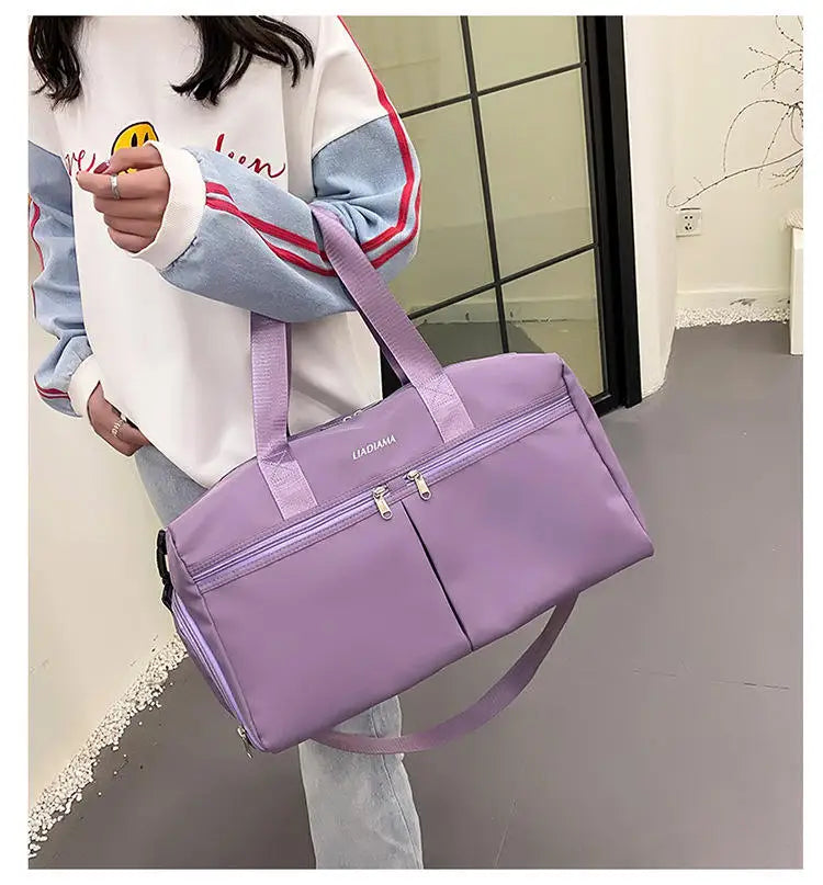 Wholesale Sports Gym Bag Dry and Wet Separation Yoga Bag Storage Luggage Short Trip Large Capacity Travel Bag