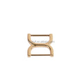 Ivoduff 25mm Metal Double D Ring Handbag Purse Accessories Belt Webbing Double D Ring Buckle