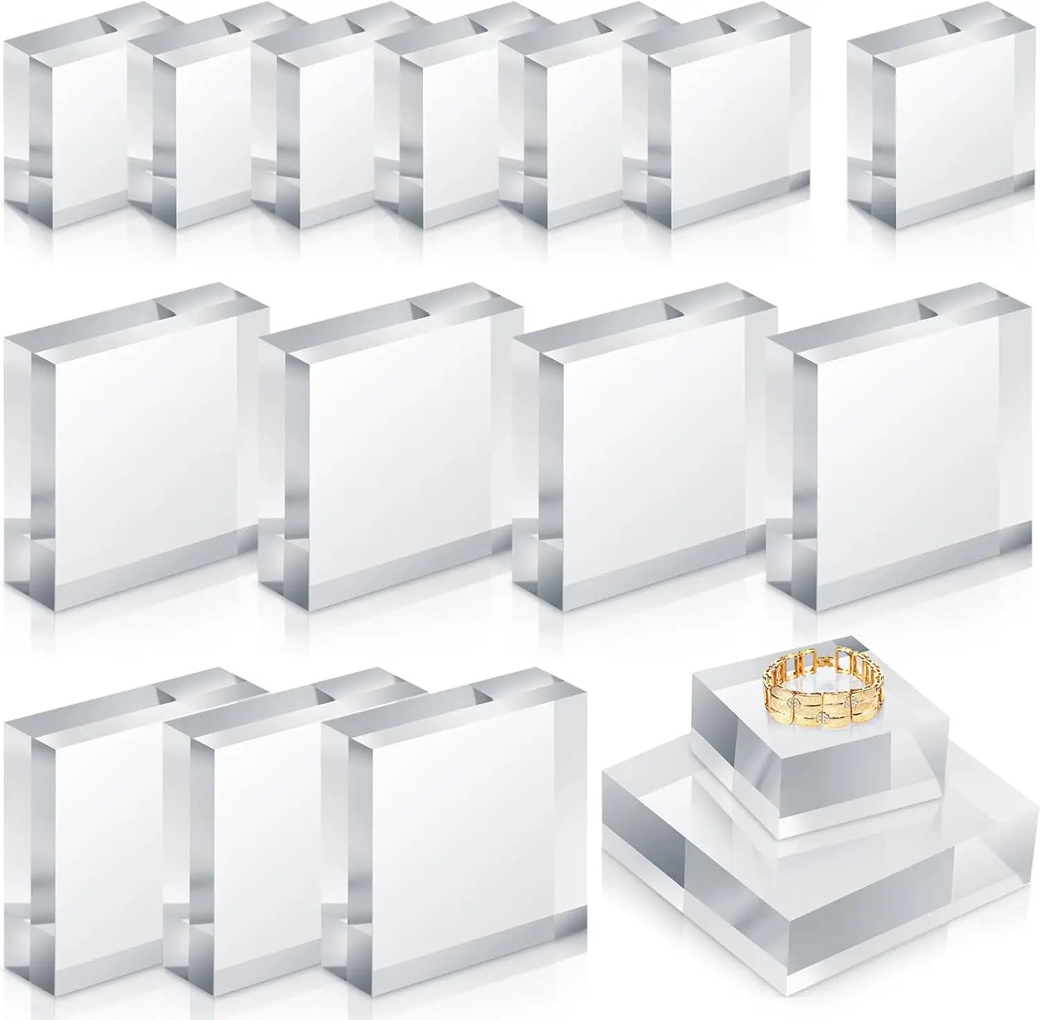 Clear Acrylic Blocks Acrylic Square Display Block Clear Polished Acrylic Cube