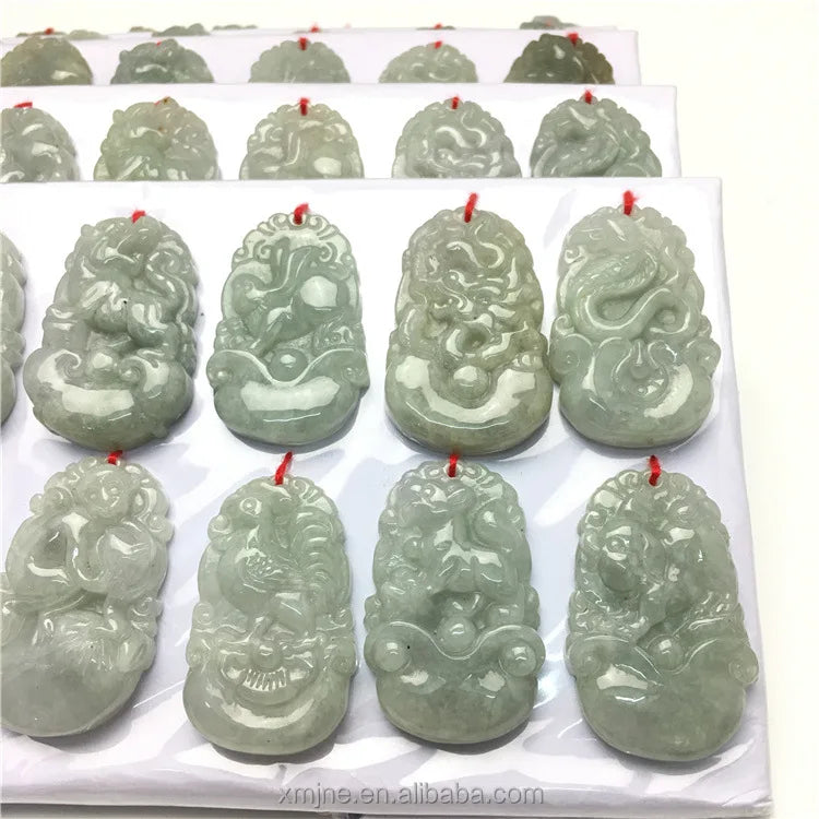 Certified Grade a Jade  Jade Zodiac Pendant Accessories Jade Pendant Jewelry  Wholesale Factory Direct Sales