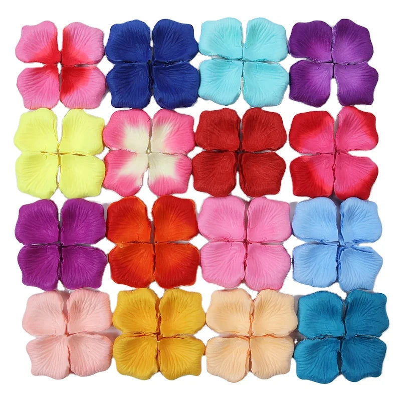 D18 Wedding Decoration  Layout Supplies Scatter Flower Rose Petals Wholesale  Artificial Flower Supplier Wedding