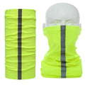 Wholesale Custom Logo Design Stainless Steel Reflective Stripe Strap Solid Color Multifunctional Tube Bandana for Cycling