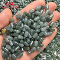 Guatemala a Level Jade Small Loose Spacer Bead Jade Blue Water Barrel Beads Scattered Beads Accessories Necklace
