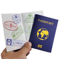 Custom Logo Paper Game Passport Book Printing Props Toy Children Passport Book for Kid Fun