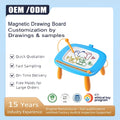 Christmas Day Gift Toddler Educational Learning Toy Arts and Crafts Toys Erasable Writing Board Animation Magnetic Drawing Board