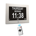 7 8 10 Inch Modern Plastic LCD Alarm Clock Wake-up Light Sleep Trainer with Children's Dementia Calendar Electronic Movement