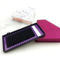 Wholesale Professional  Individual Korea Pbt Fiber Eyelash Extension Classic Volume Lash Extensions C D CC DD Curls Lash Trays