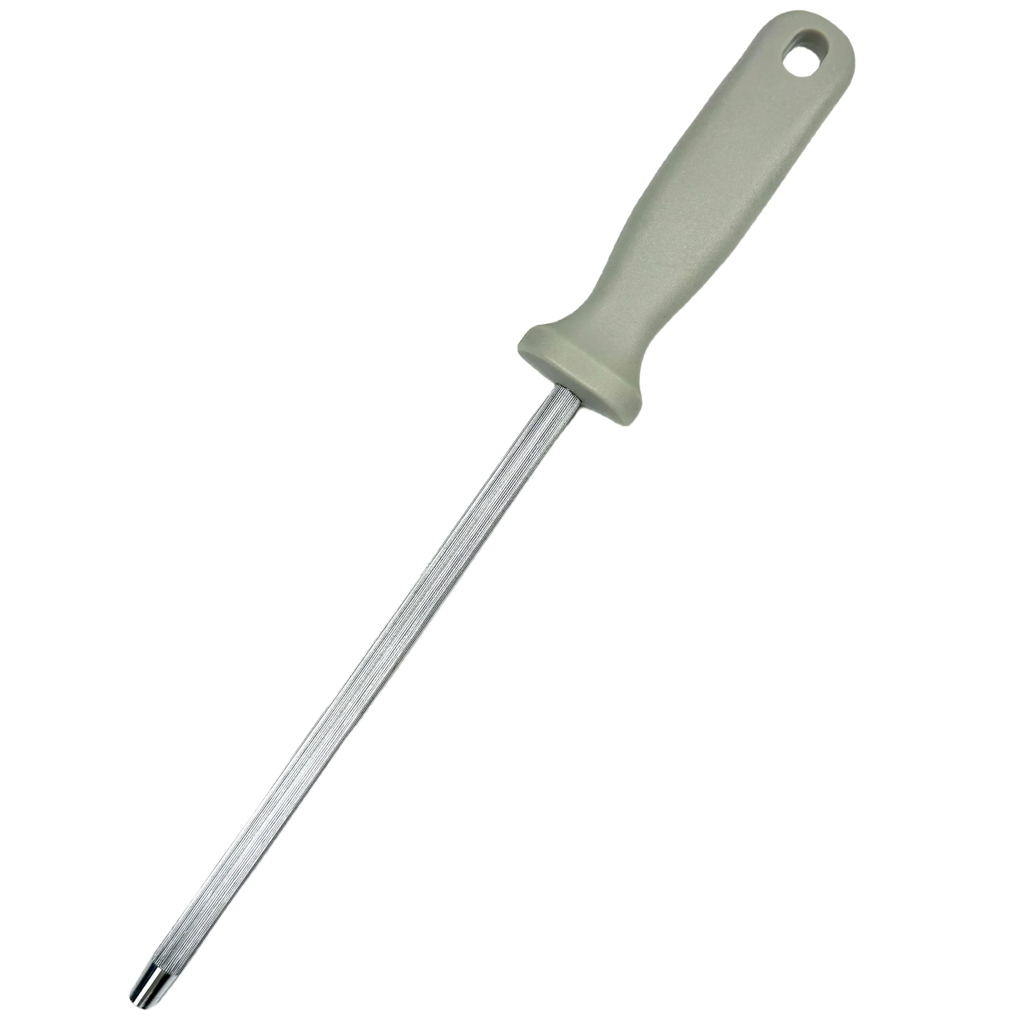 8 In. Honing Steel Honing Rod Sharpening Steel Knife Sharpener for Rolled Knife Edges