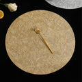 Wholesale 3D Flower Faux Leather Dining Table Mat Luxury Modern Wedding Waterproof PU Leather Placemats for Kitchen Hotel