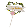 Cake Decorative New Color Printer Acrylic Happy Birthday Cake Top Party Cake Top Decorative