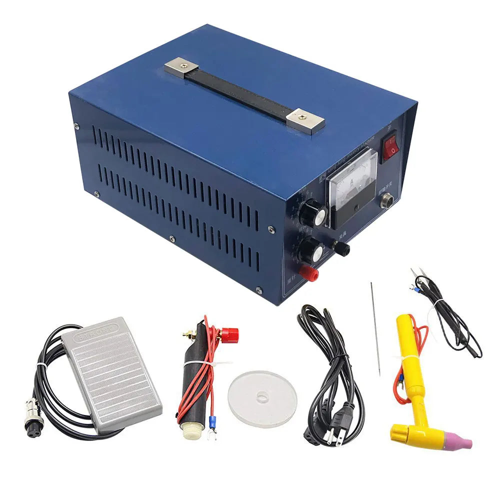 50A Pulse Spot Welding Machine Point Spot Welder Necklace Circle Welding Equipment Jewelry Making Tools Hand-held Spot Welder