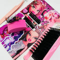 Korea PBT Private logo Premium Individual Mega Volume Lash TraysJ B L M Curl Mink Cashmere Fan Lashes Extensions