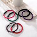 Fashion Handmade Men's Jewelry Real Leather Cord Bracelet Stainless Steel Leather Bracelet for Man