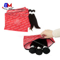 Beat Selling Zipper Custom Satin Bag With logo Durable Hair Packaging Wig Storage Hair Extension Bags