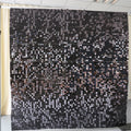 SL210712-1 Grid Black Mirror Shimmer Sequin Wall Panels Wedding Party Decoration Advertising Backdrop Square Sequin Shimmer Wall