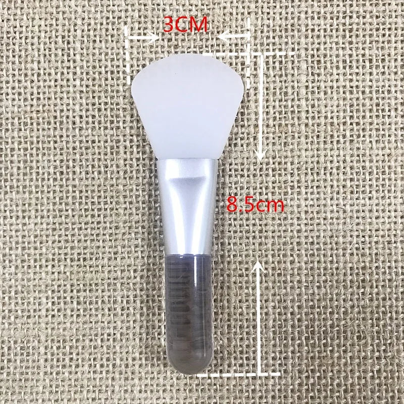 JDK Silicon Mask Makeup Brush Small Plastic Handle Face Cream Brush