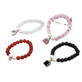 Wholesale Custom Designer Rose Quartz Bracelet Natural Gemstone Charm Jade Beads Ball Shape for Gift