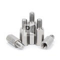 M2.5 M3 M4 304 Stainless Steel Hex Standoff Male to Female Spacer Hexagon Standoff for Computer PCB Motherboard Spacer Bolt