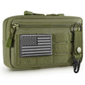 Custom Tactical Durable Nylon Waterproof Travel Storage Bag with Zipper Closure Modular Design for Outdoor Use