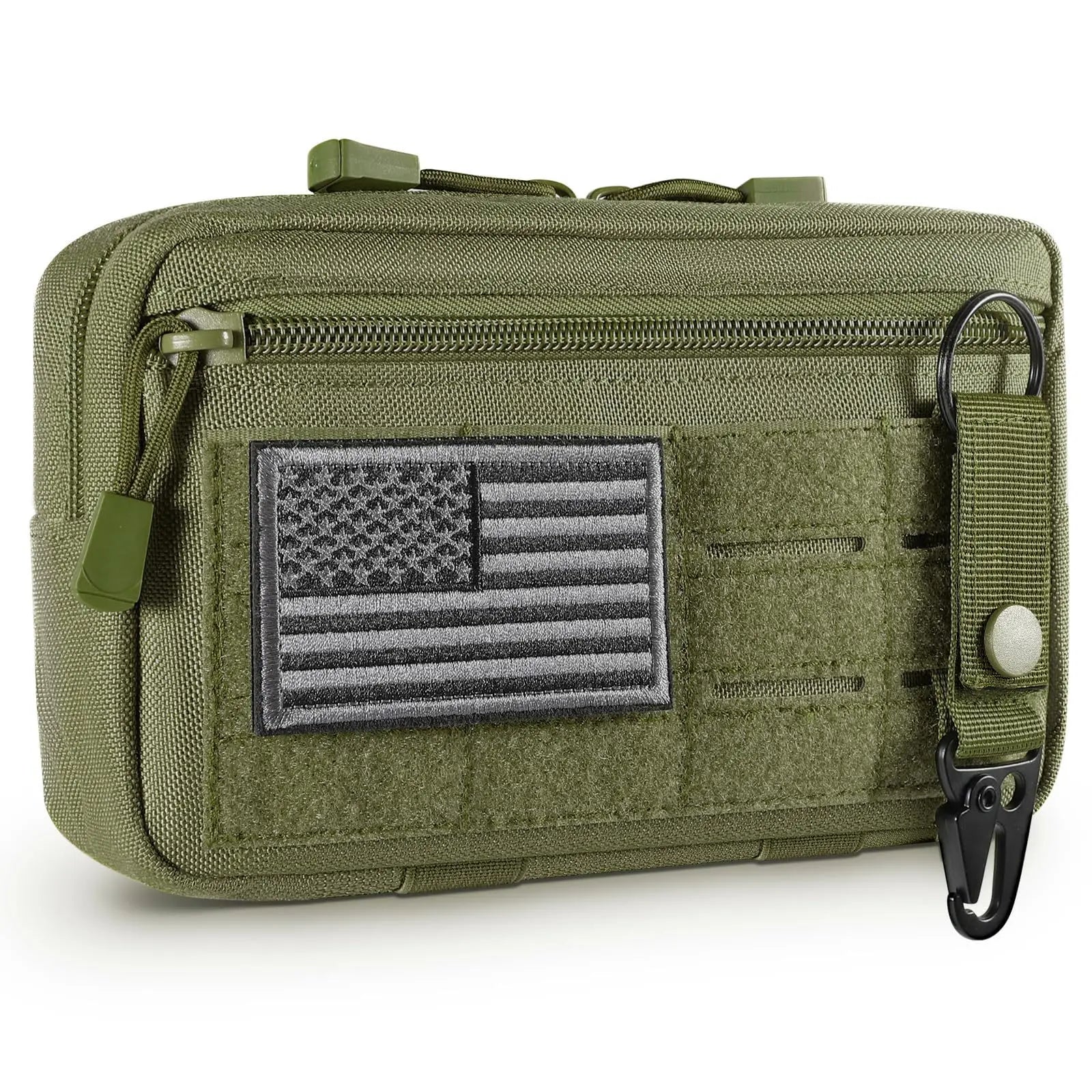 Custom Tactical Durable Nylon Waterproof Travel Storage Bag with Zipper Closure Modular Design for Outdoor Use