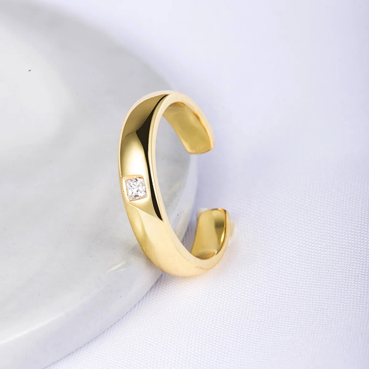 Custom Handmade Solid Brass Jewelry Ring