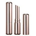 HUIHO Gold Deluxe Customised Empty Lipstick Tubes 11.1mm Aluminium Lip Gloss Cosmetic Containers with Custom Printing Options