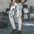 Men's Sports Clothing Cotton Polyester Sweatpants Side Pockets Track Cargo Trousers Men's Running Joggers