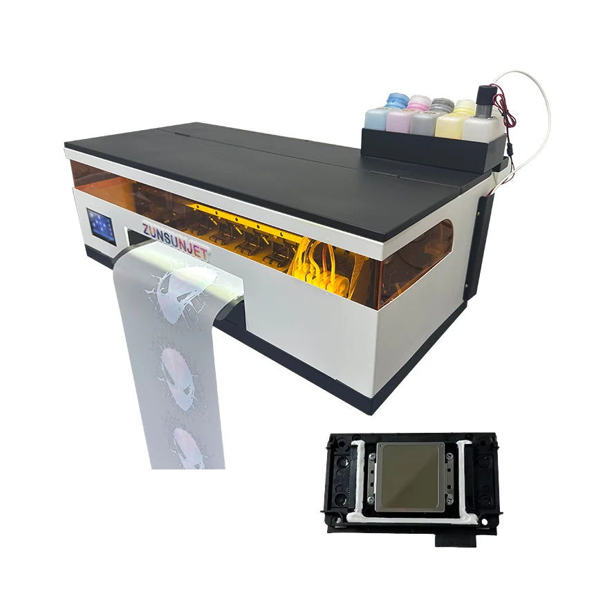 Desktop Tshirt T Shirt T-Shirt Heat Transfer 30Cm Print Impresora A3 Dtf Film Inkjet Printer Printing Machine With Epson Xp600