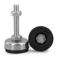 D43 Industrial-Style Stainless Steel Furniture Foot Pad Leveling Equipment Supports M6 M8 M10 M12 for Kitchen Use