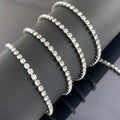 Diamond Rhinestone Claw Chain Jewelry Stainless Steel Chain DIY Crystal Shiny Necklace Bracelet Fashion Collier Brillant