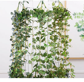 Cross-border Hot Sale Artificial Green Hanging Plant Rattan for Wall Hanging Decor
