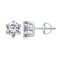 925 Sterling Silver Sparkling Zircon Earrings Fashion Jewelry for Woman Fashion Jewelry Stud Earrings Party Wedding Gift BSE615