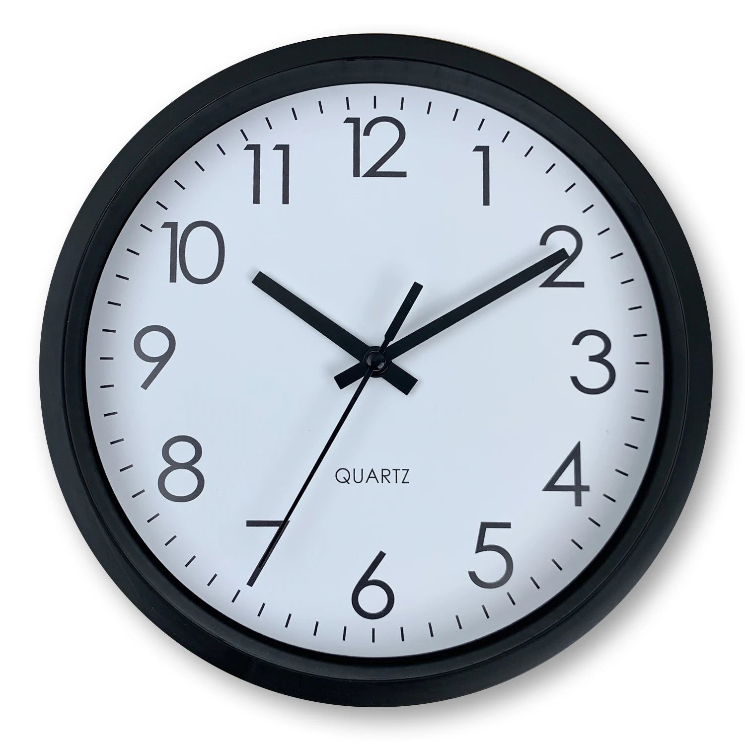 8 Inches Simple Cheap White Gold Round Digital Wall Clock Living Room Home Wall Decoration Wall Clock Factory Custom
