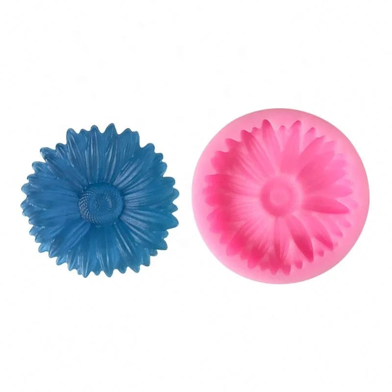 Hengya Silicone Chocolate Mould with a Single Chrysanthemum Shape. Silicone Sugar Lace Mould 3D Fondant Mermaid Tail